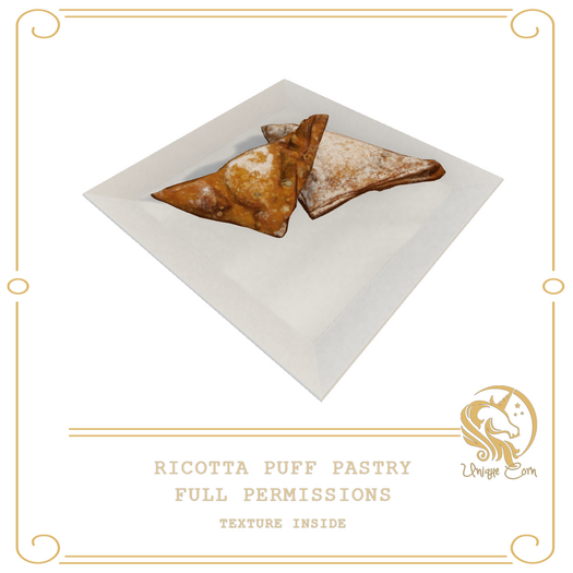 Full Perm Cranberry Ricotta Puff Pastry