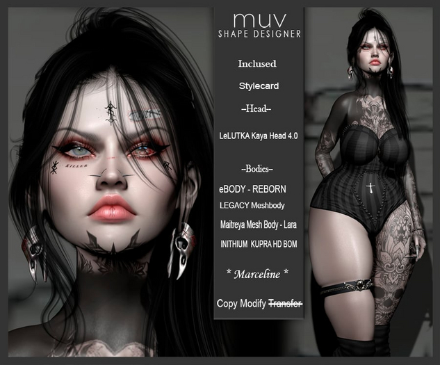 muv shape designer - Marceline