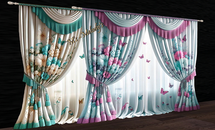 M's - Curtain - "Summer Whims"