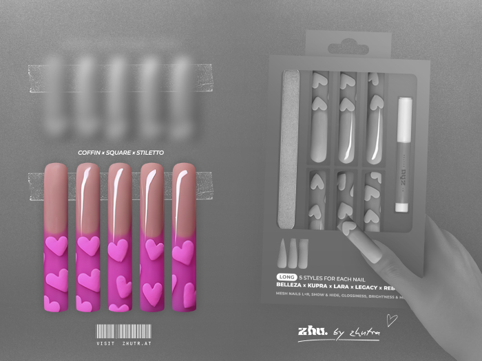 zhu. Lovers long nails DEMO