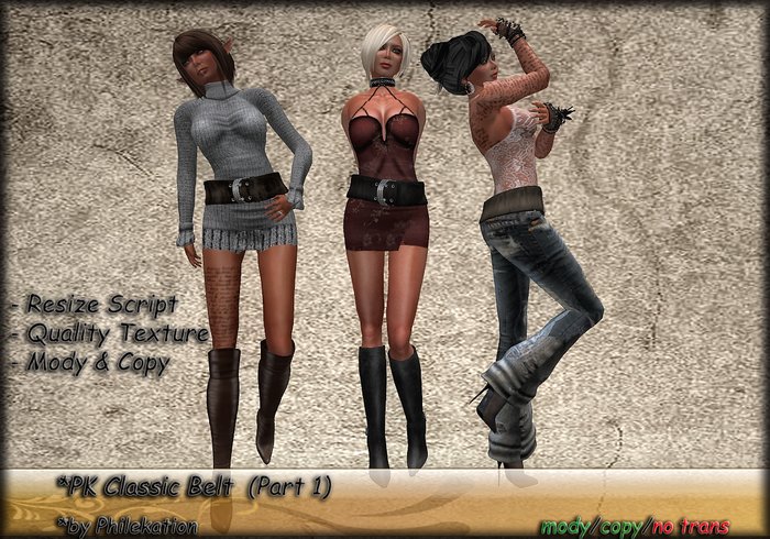 *PK Classic Belt - Light Brown slx