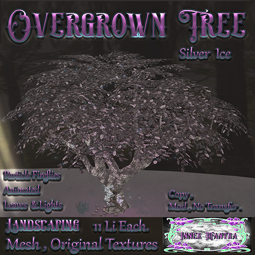 +Inner Mantra+ Overgrown Garden Tree Silver Ice {Box}