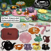 Schadenfreude Tako Teacup (hot chocolate) (Turquoise)