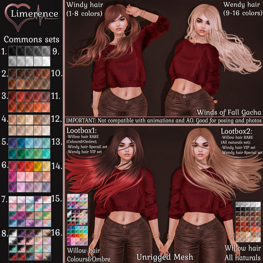 #11 {Limerence} Wendy hair-Reds