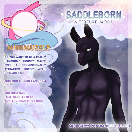 .:MM:. Saddleborn (Black)