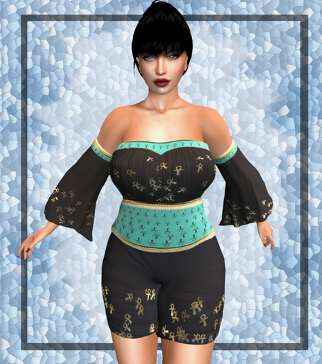 Starla Life Shorts outfit  Demo ~ Maitreya  