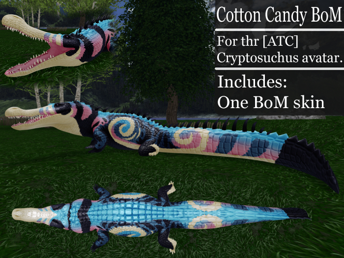 +CC+ BoM Cryptosuchus Cotton Candy mod