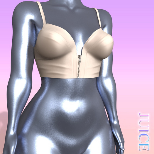 Beige Tease Top