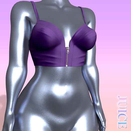 Purple Tease Top