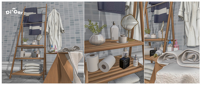 Di'Cor Dylan  Bathroom Clutter