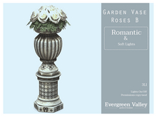 Garden Vase B Roses