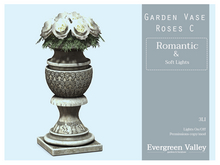 Garden Vase C Roses