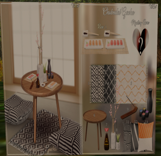 KitCat - Chabudai Gacha 3