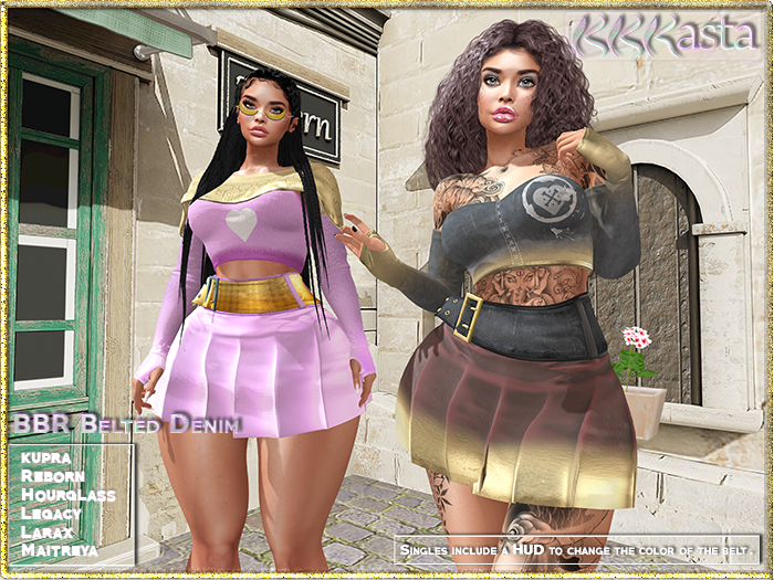 BBR Outfit - Belted Demin FAT PACK - Wear me!