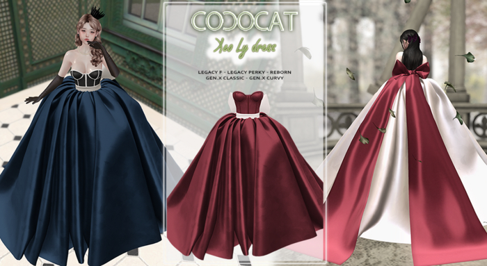 .cococat. Xeo Ly dress - Ruby