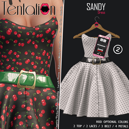 * TentatioN * Dress SANDY 2 (Unpacker)