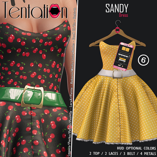 * TentatioN * Dress SANDY 6 (Unpacker)