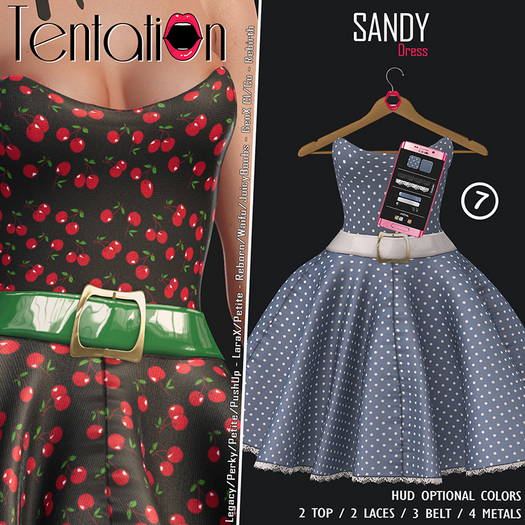 * TentatioN * Dress SANDY 7 (Unpacker)
