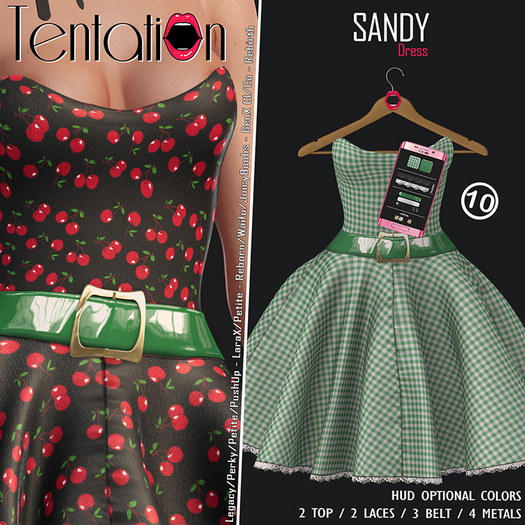* TentatioN * Dress SANDY 10 (Unpacker)