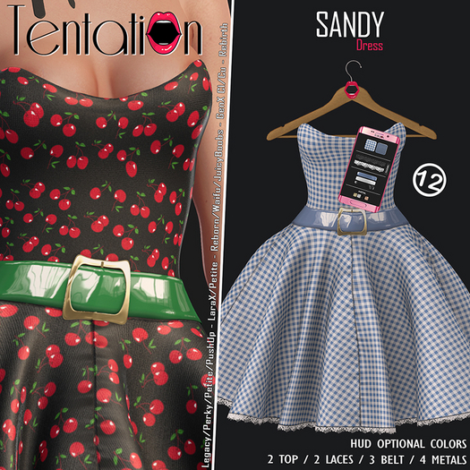 * TentatioN * Dress SANDY 12 (Unpacker)