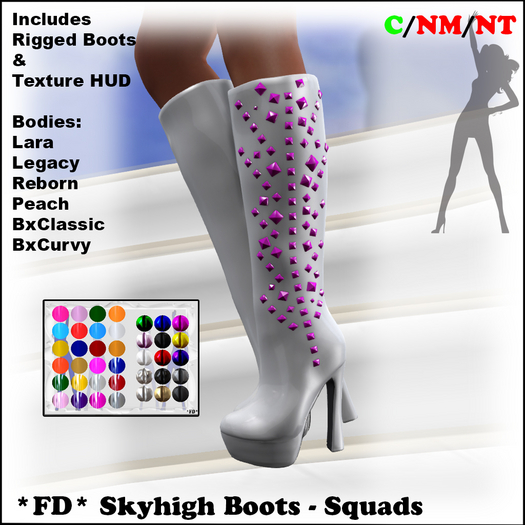 *FD* Skyhigh Boots [BOXED] Squads