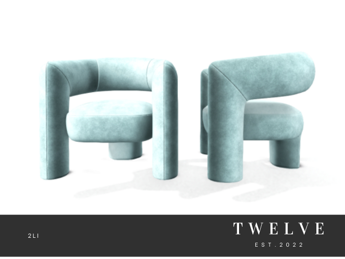 TWELVE - Delvio Chair  - Powder