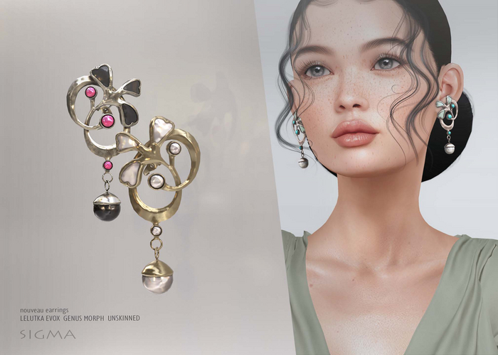 SIGMA Nouveau earrings 