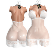 White Sheer Julienne LaraX