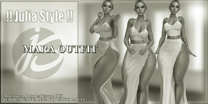 DEMO !! Julia Style !! Mara Outfit ADD
