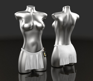 White Romy Loin Cloth