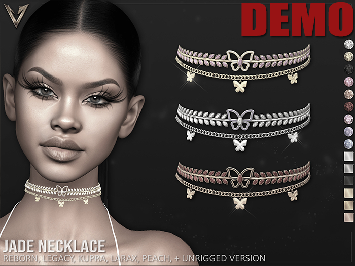 [VIPERA] DEMO Jade Necklace
