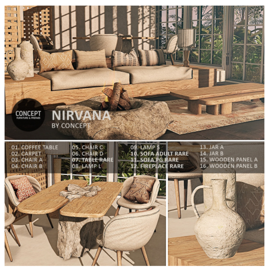7. CONCEPT} *NIRVANA.TABLE RARE