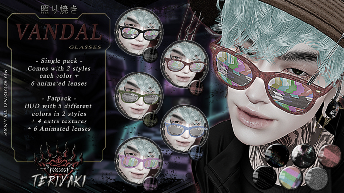 TERIYAKI - Vandal Glasses [ANIMATED][DEMO]