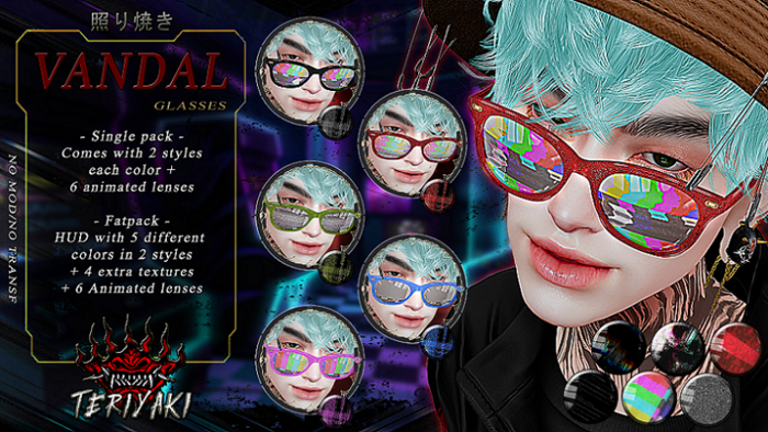 TERIYAKI - Vandal Glasses [ANIMATED][FATPACK]