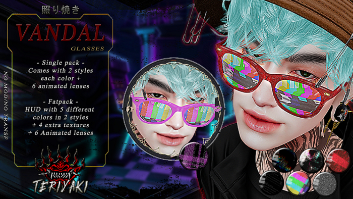 TERIYAKI - Vandal Glasses [ANIMATED][PACK][E]