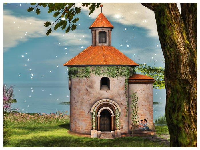 LOP Toscana Chapel Backdrop