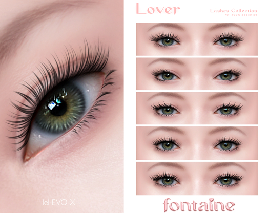 Fontaine Cosmetics - Lover Lashes Collection - DEMO