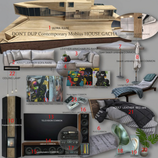 1. Contemporary Mobius HOUSE ULTRA RARE