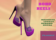 BOHO HEELS   - PLAGEN  (ADD)