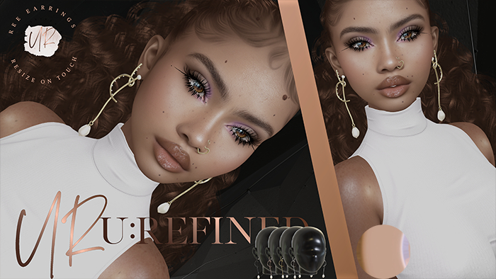 {U:Refined} Ree Earrings [Copper]