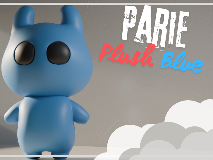 Parie Plush (Light Blue)