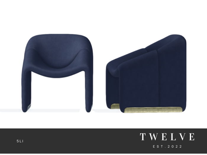 TWELVE - Dami Chair - Navy 