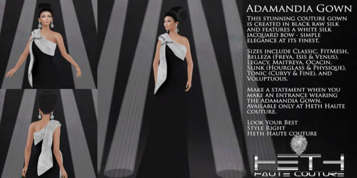 HHC - Adamandia Gown - (Boxed)
