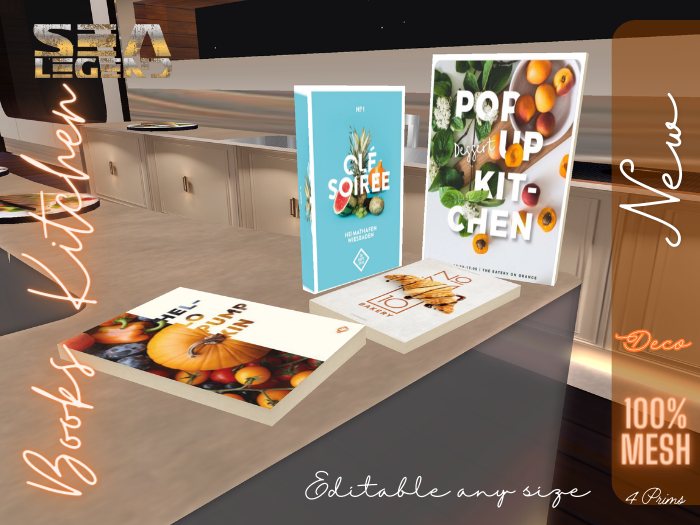 Books Kitchen DECO MESH