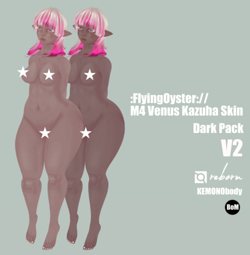 :FlyingOyster:// M4 Venus Kazuha Skin Dark pack  V2 (add