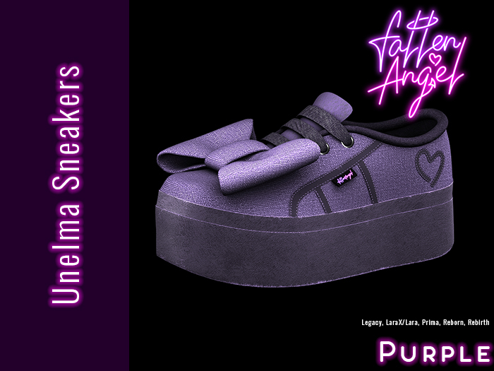 Fallen Angel - Unelma Sneakers - PURPLE