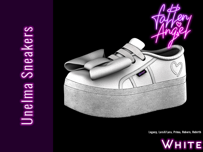 Fallen Angel - Unelma Sneakers - WHITE