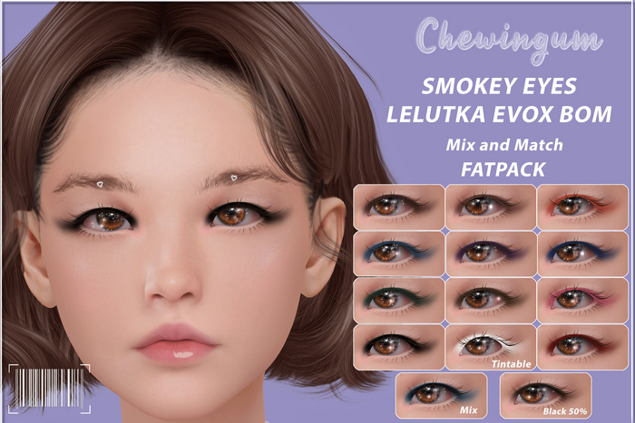 Chewingum SMOKEY EYES LELUTKA EVOX BOM BOX