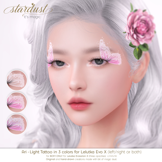 Stardust - Ari - EvoX Light Tattoo