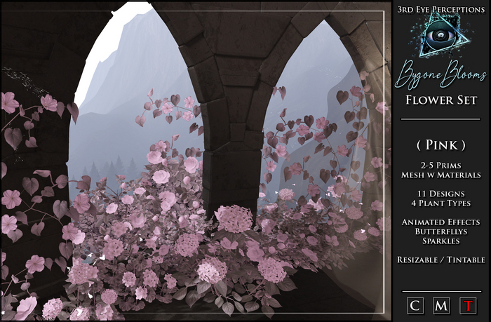 Bygone Blooms ( Pink_Set )